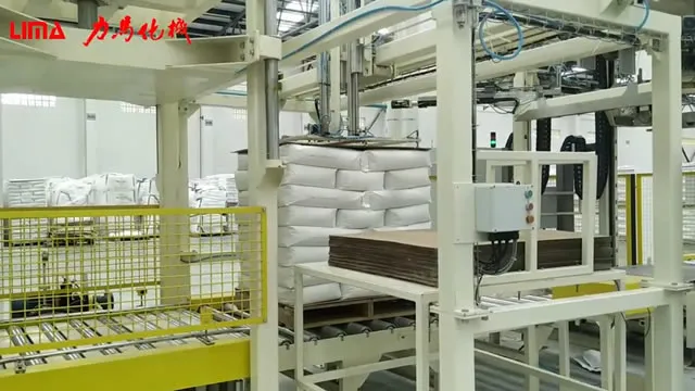 Automatic stretch hooding machine for a company in Hubei