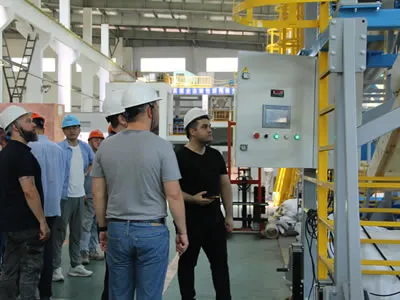 Client’s visit for factory acceptance test